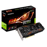 CARTE GRAPHIQUE INTERNE GIGABYTE Carte graphique GeForce® GTX 1070 G1 Gami CARTE GRAPHIQUE INTERNE GIGABYTE Carte graphique GeForce® GTX 1070 G1 Gami