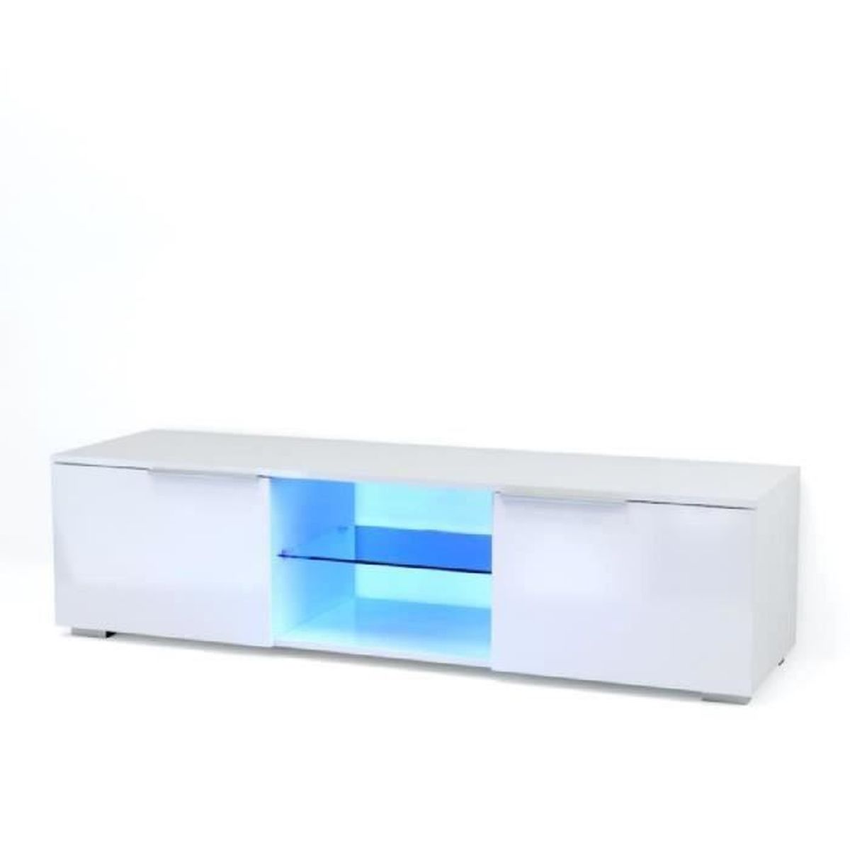 Gallery Of Ledd Meuble Tv Avec Led Contemporain Blanc Et Tablettes Gallery Of Ledd Meuble Tv Avec Led Contemporain Blanc Et Tablettes