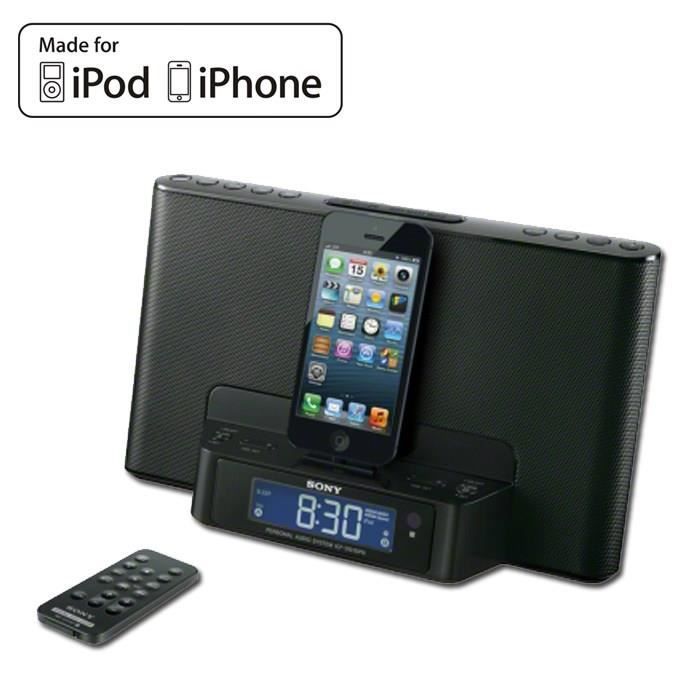 Station daccueil iPod/ iPhone   Puissance audio 2 x 3.5 W RMS