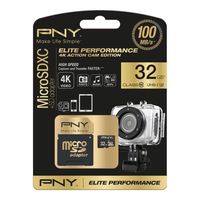CARTE MÉMOIRE PNY Elite Performance Carte Mémoire Micro SDHC 32 CARTE MÉMOIRE PNY Elite Performance Carte Mémoire Micro SDHC 32