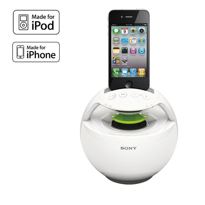 accueil portable   Compatible iPod/ iPhone   Puissance totale 13