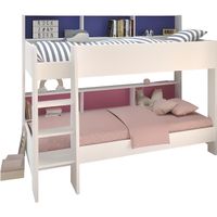 LITS SUPERPOSÉS JIM Lit superposé enfant contemporain blanc megève LITS SUPERPOSÉS JIM Lit superposé enfant contemporain blanc megève