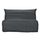 BETH Banquette BZ 2 places - Tissu anthracite - St