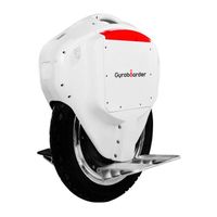 ROUE ÉLECTRIQUE GYROBOARDER Mono-roue avec Trolley 14" 350 W Blanc ROUE ÉLECTRIQUE GYROBOARDER Mono-roue avec Trolley 14" 350 W Blanc