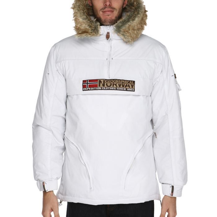 GEOGRAPHICAL NORWAY Doudoune Aspen Homme Blanc Blanc   Achat / Vente