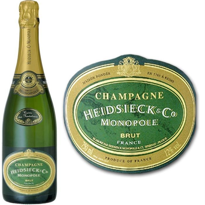 Champagne Heidsieck Monopole   Cuvée des Fondateurs   Champagne Brut