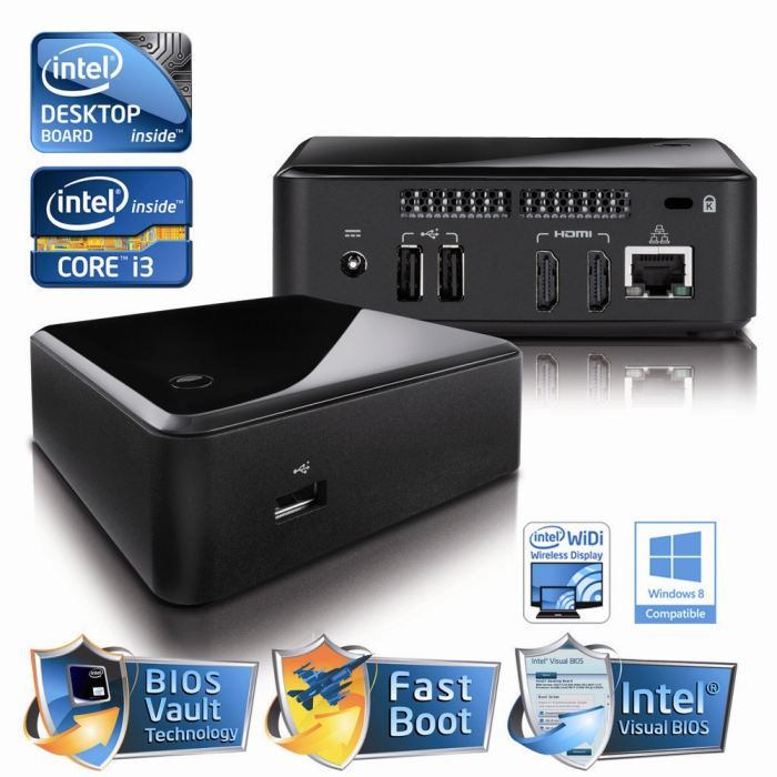 Intel NUC DC3217IYE   Achat / Vente BAREBONES Intel NUC DC3217IYE