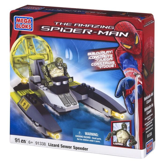 Megabloks   Lizard Stewer Speeder   Héros du prochain film Spiderman