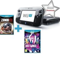 JEUX WII U WII U PREMIUM ZOMBI U PACK NOIR + JUST DANCE 4 JEUX WII U WII U PREMIUM ZOMBI U PACK NOIR + JUST DANCE 4