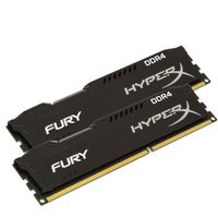 MÉMOIRE RAM HyperX FURY Black 8GB 2666MHz HX426C15FBK2/8 MÉMOIRE RAM HyperX FURY Black 8GB 2666MHz HX426C15FBK2/8