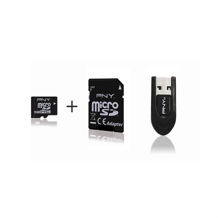 16 Go Mobility Pack   Achat / Vente CARTE MEMOIRE PNY MicroSD 16