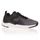 SKECHERS Baskets Nichlas - Homme - Noir et Gris