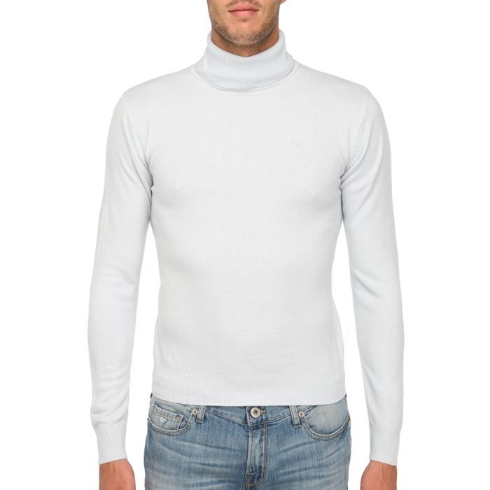 FRESH BRAND Pull Homme Bleu ciel Bleu ciel   Achat / Vente PULL FRESH