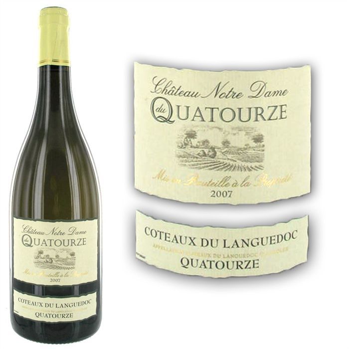 2007   Achat / Vente VIN BLANC Notre Dame de Quatourze 2007