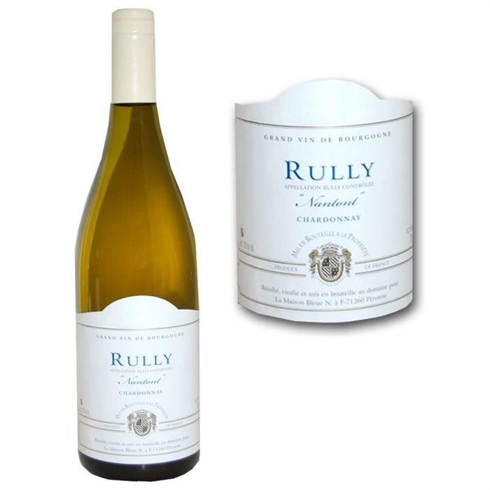 2008   Achat / Vente VIN BLANC Rully  La Maison Bleue 2008