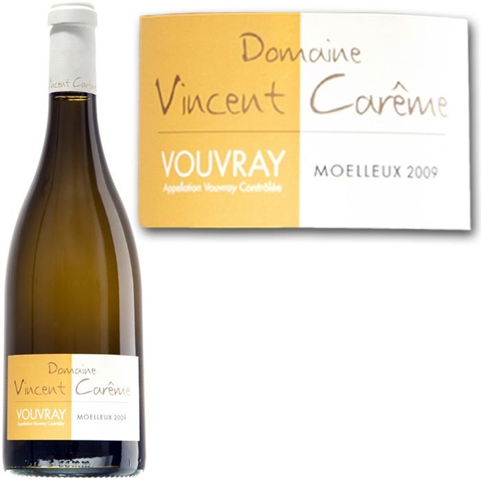 Vouvray Moelleux 2009   Achat / Vente VIN BLANC V. Carême Vouvray