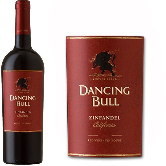 2010   Achat / Vente VIN ROUGE Dancing Bull Zinfandel 2010  