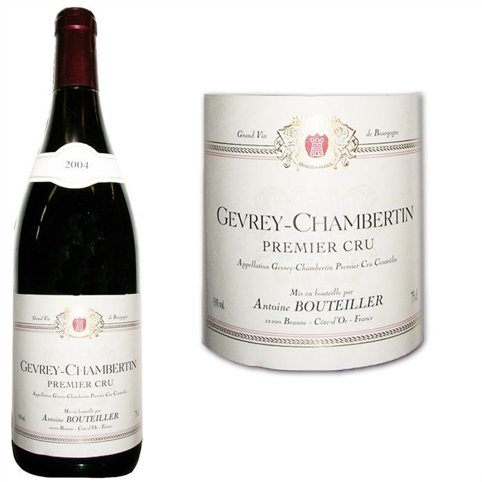 Antoine Bouteiller Gevrey Chambertin 1er Cru 2004   Achat / Vente VIN