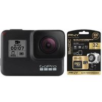 PACK CAMERA SPORT GOPRO HERO7 Black + Carte PNY Elite 32 Go PACK CAMERA SPORT GOPRO HERO7 Black + Carte PNY Elite 32 Go