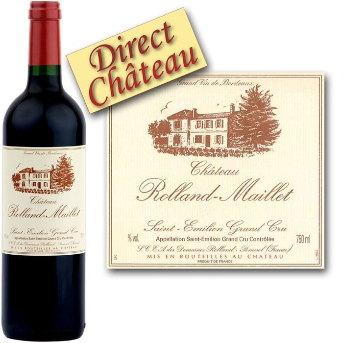 Ch. Rolland Maillet 1983   Michel Rolland   Achat / Vente VIN ROUGE Ch