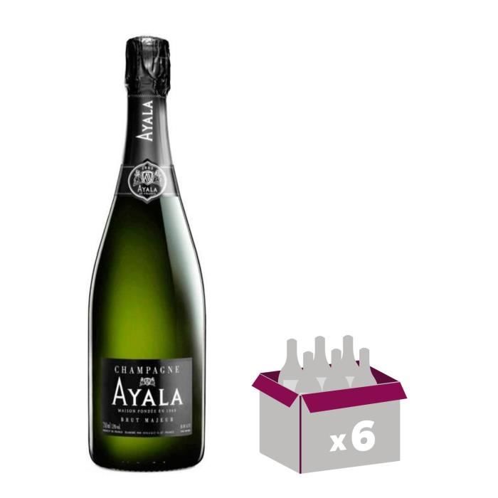 Ayala Brut Majeur (Caisse de 6 bouteilles)   Achat / Vente CHAMPAGNE