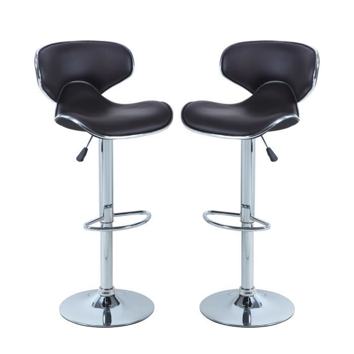tabouret de bar marron