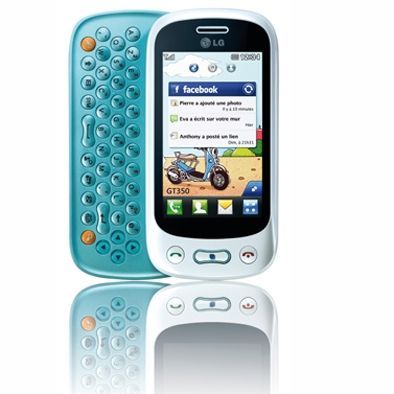 LG GT 350 ETNA Blanc et Bleu   Achat / Vente TELEPHONE PORTABLE LG GT