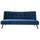KARL Banquette clic clac 3 places - Tissu velours