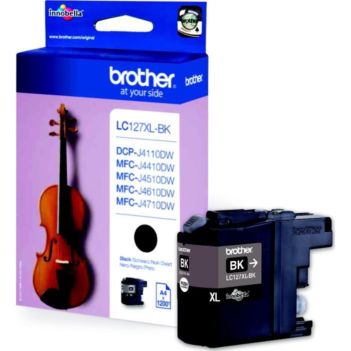 Brother LC127XLBK   Achat / Vente CARTOUCHE IMPRIMANTE Brother