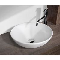 LAVABO - VASQUE MITOLA Vasque ronde Cancun 40 cm de diamètre blan LAVABO - VASQUE MITOLA Vasque ronde Cancun 40 cm de diamètre blan