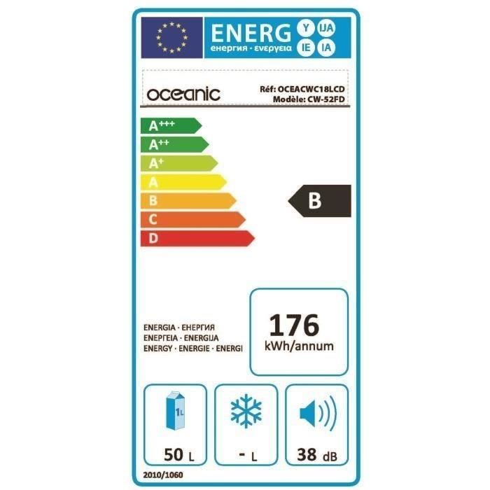  OCEACWC18LCD - Cave à vin de service 183