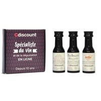 COFFRET CADEAU VIN Coffret 3 Vinottes "Best Seller" de 2 cl + Bon d'a COFFRET CADEAU VIN Coffret 3 Vinottes "Best Seller" de 2 cl + Bon d'a