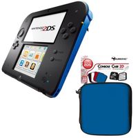 CONSOLE 2DS Pack Console 2DS Bleue + Housse Bleue CONSOLE 2DS Pack Console 2DS Bleue + Housse Bleue