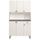 FUSION Buffet de cuisine L 101 cm - Blanc et gris