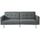MONTREAL Canapé droit convertible 3 places - Tissu