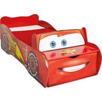 STRUCTURE DE LIT CARS Lit Enfant en bois Flash McQueen avec rangeme STRUCTURE DE LIT CARS Lit Enfant en bois Flash McQueen avec rangeme