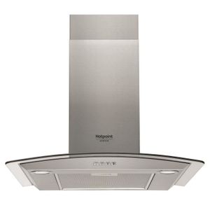 HOTTE HOTPOINT HHGC6.5FLMX Hotte décorative - Evacuation
