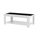 DAMIA Table basse style contemporain blanc et noir