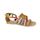 Sandales marron femme