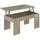 Table basse relevable chene