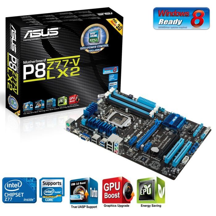 Asus P8Z77 V LX2   Achat / Vente CARTE MERE Asus P8Z77 V LX2