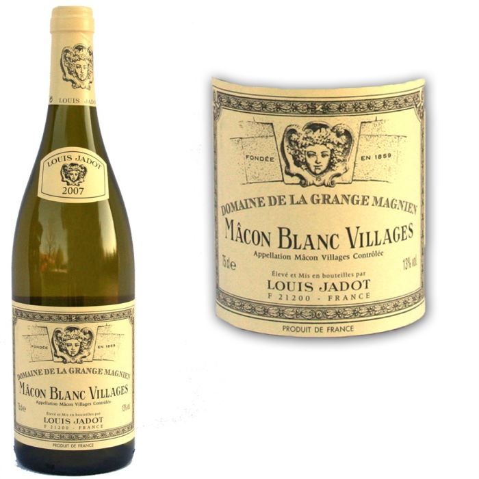 2007   Achat / Vente VIN BLANC Jadot Grange Magnien 2007  