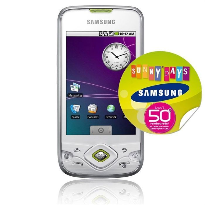 SAMSUNG SGH I5700 Galaxy Spica Blanc   Achat / Vente SMARTPHONE