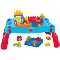 TABLE JOUET D'ACTIVITÉ MEGABLOKS First Builders - La Table 3-en-1 TABLE JOUET D'ACTIVITÉ MEGABLOKS First Builders - La Table 3-en-1