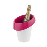 SEAU - RAFRAICHISSEUR Seau à glace Icewave - ABS laqué - Blanc / Magenta SEAU - RAFRAICHISSEUR Seau à glace Icewave - ABS laqué - Blanc / Magenta
