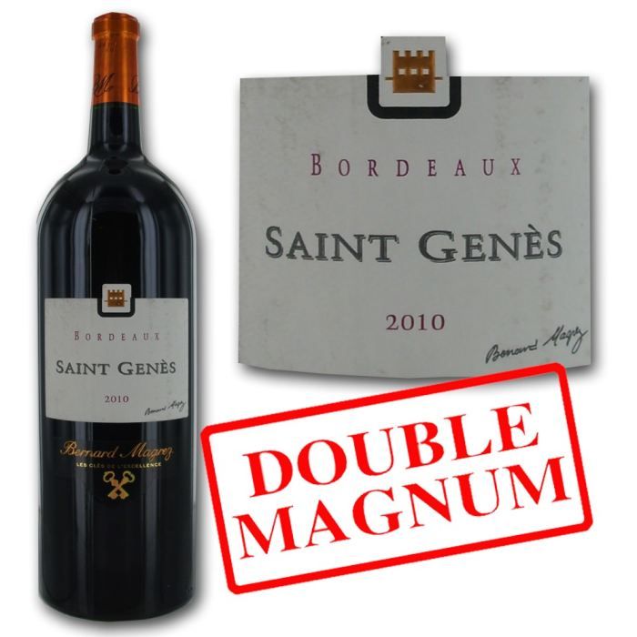 Bernard Magrez   Saint Genès   AOC Bordeaux   Millésime 2010   Vin