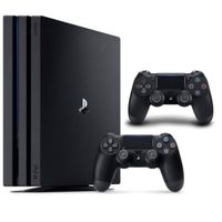 CONSOLE PS4 NOUVEAUTÉ Pack PS4 Pro 1 To Noire + 2e manette DualShock 4 N CONSOLE PS4 NOUVEAUTÉ Pack PS4 Pro 1 To Noire + 2e manette DualShock 4 N