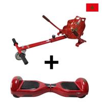 HOVERBOARD TAAGWAY Hoverboard 6,5" + Kit Kart A4 Maroc - Roug HOVERBOARD TAAGWAY Hoverboard 6,5" + Kit Kart A4 Maroc - Roug