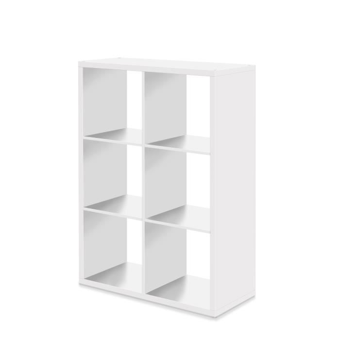 Charming Etagere 6 Cases #6: MAX6 Etagère Avec 6 Cubes - Style Contemporain - B Charming Etagere 6 Cases #6: MAX6 Etagère Avec 6 Cubes - Style Contemporain - B