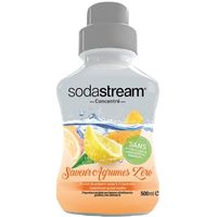 MACHINE À SODA SODASTREAM Concentré 500ml Saveur agrumes zéro MACHINE À SODA SODASTREAM Concentré 500ml Saveur agrumes zéro